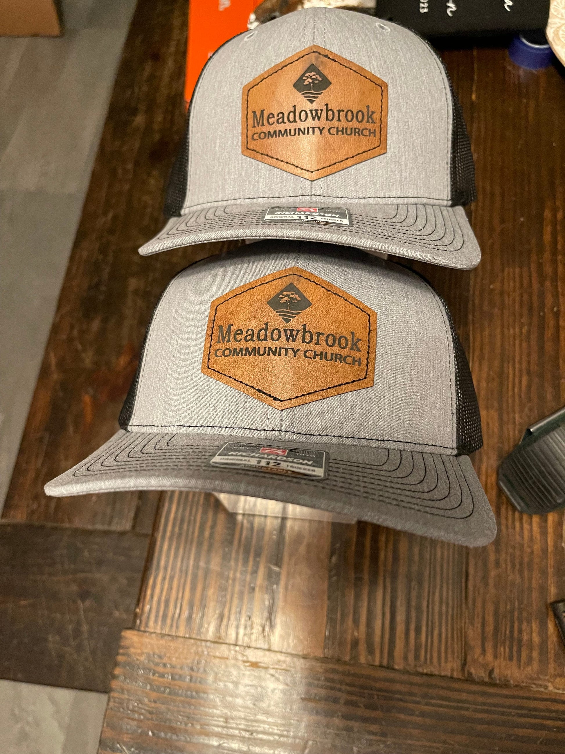 BULK Leather Patch Hats