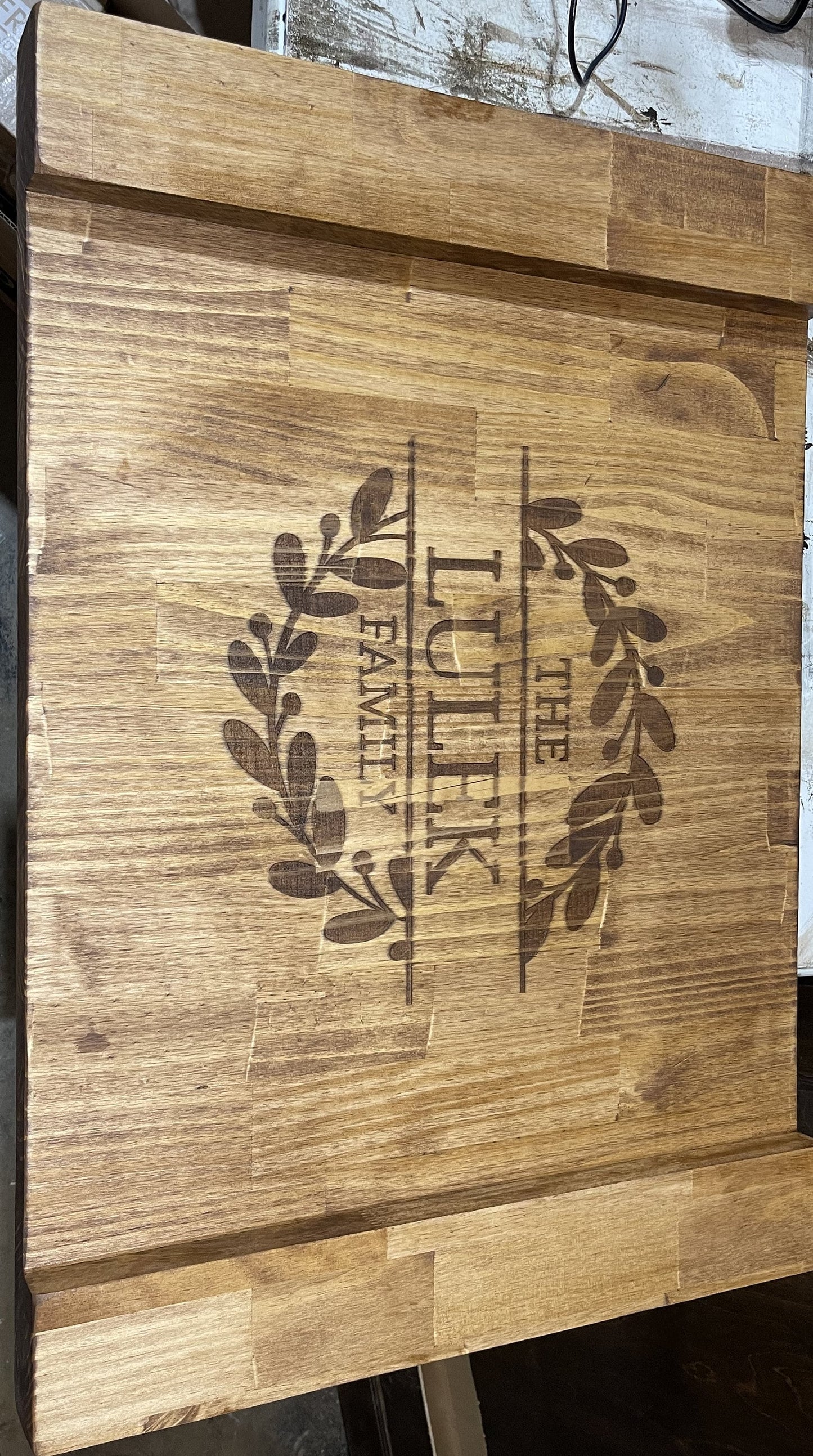 Custom Engraved Stove Board (Noodle Board)