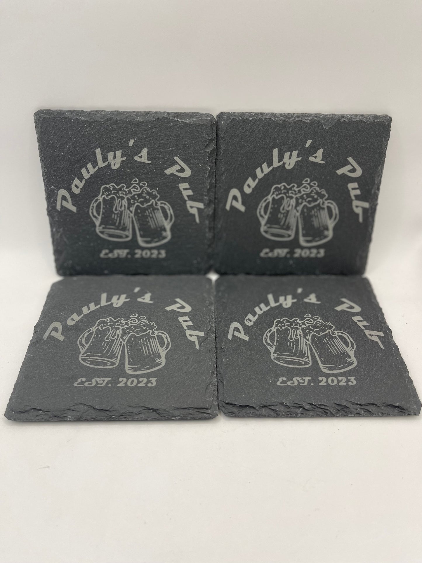 Custom Slate Coaster